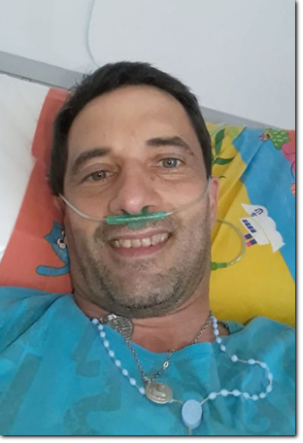 Leandro in ospedale